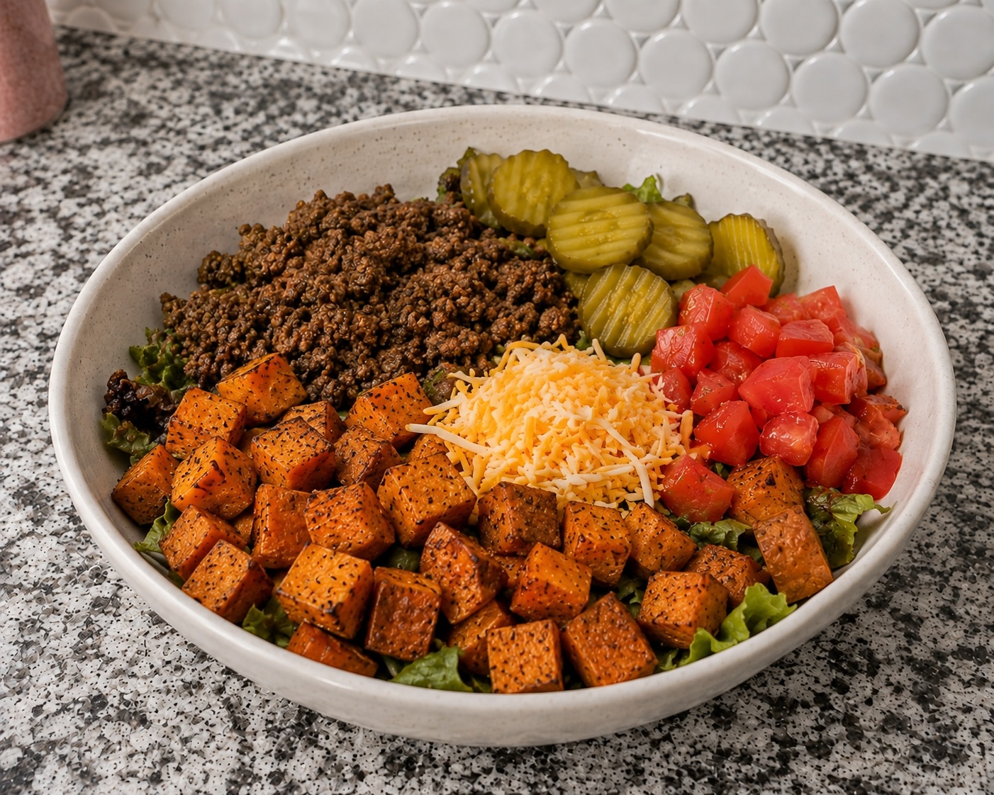 Sweet potato taco bowls