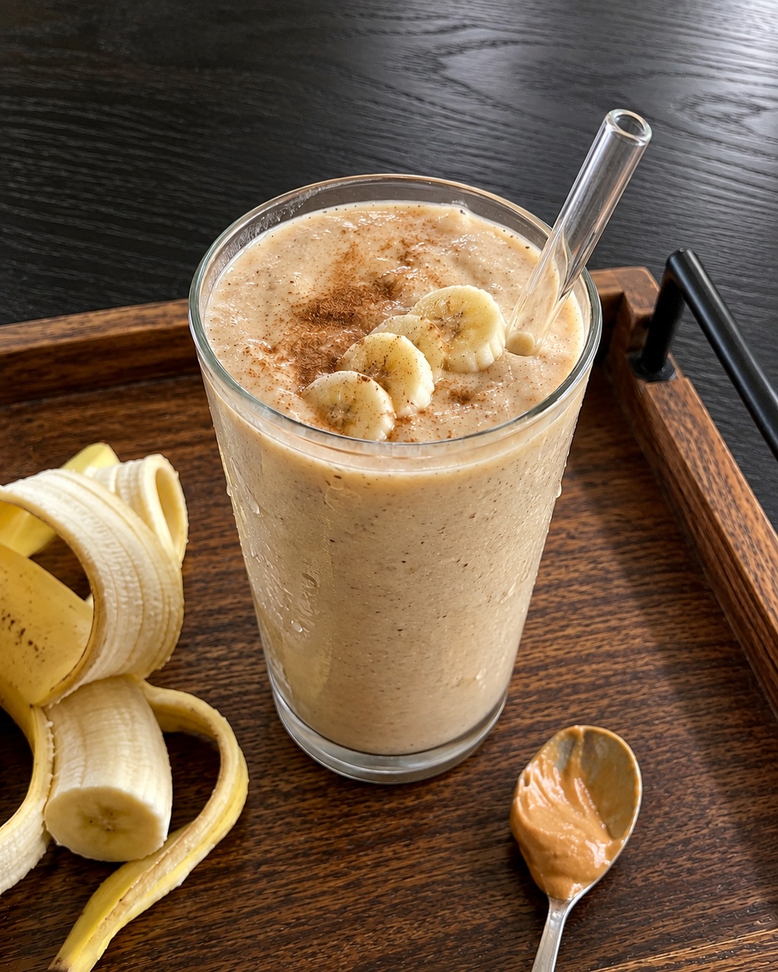 Peanut butter banana smoothie